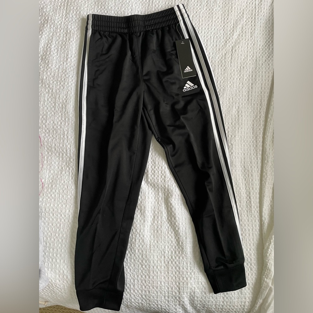 Adidas boys joggers, size S/8, brand new with tags